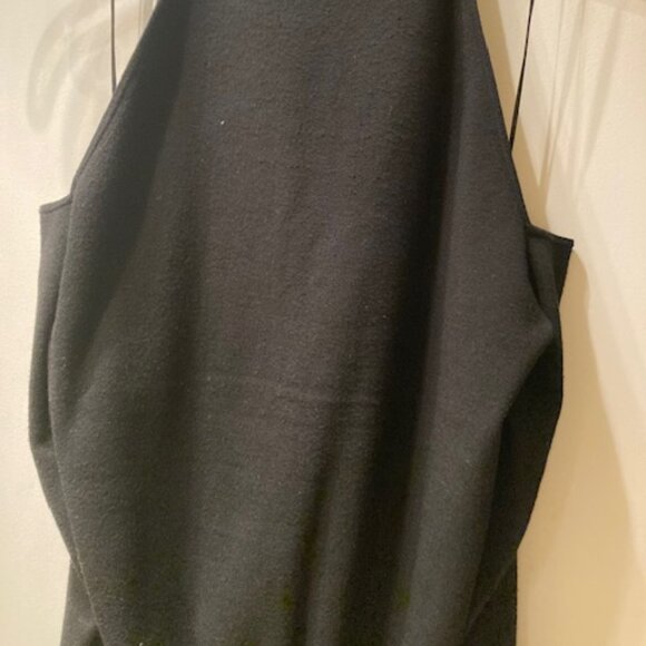 Reiss black cold shoulder wrap sweater - Picture 3 of 3